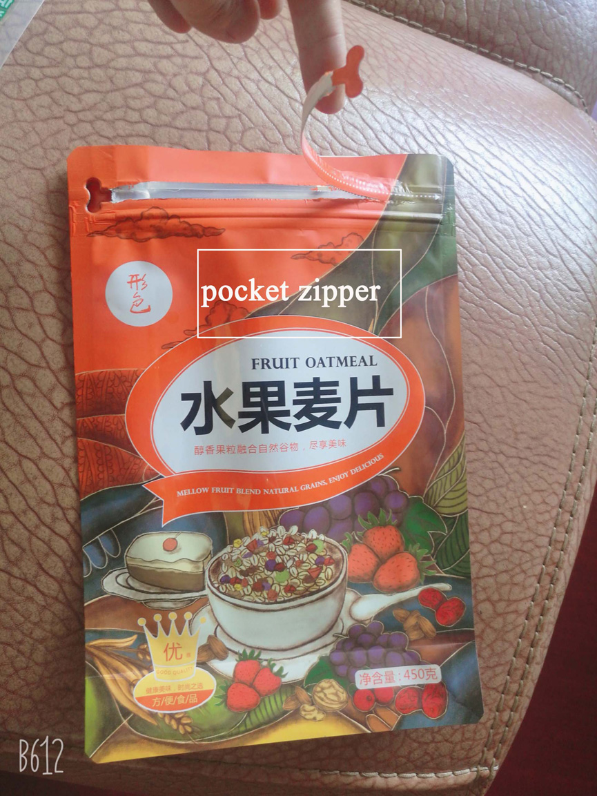 pocket zipper